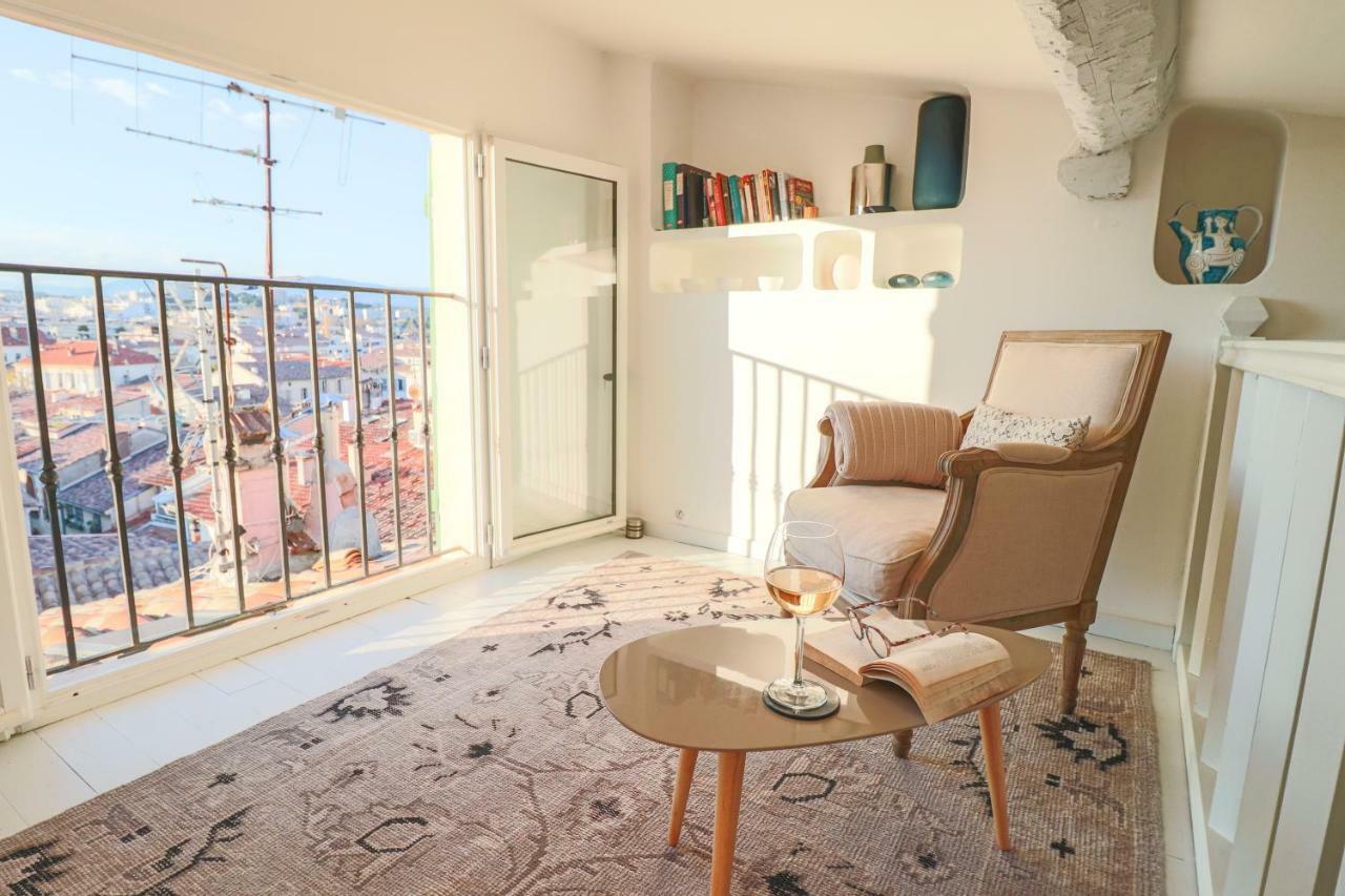 Clt - Unique Duplex & Terrace On The Provencal Market アンティーブ エクステリア 写真