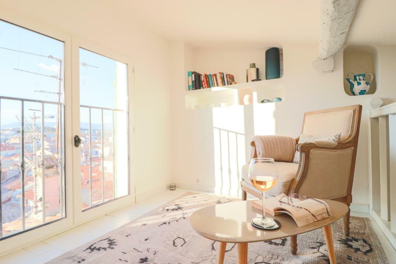 Clt - Unique Duplex & Terrace On The Provencal Market アンティーブ エクステリア 写真