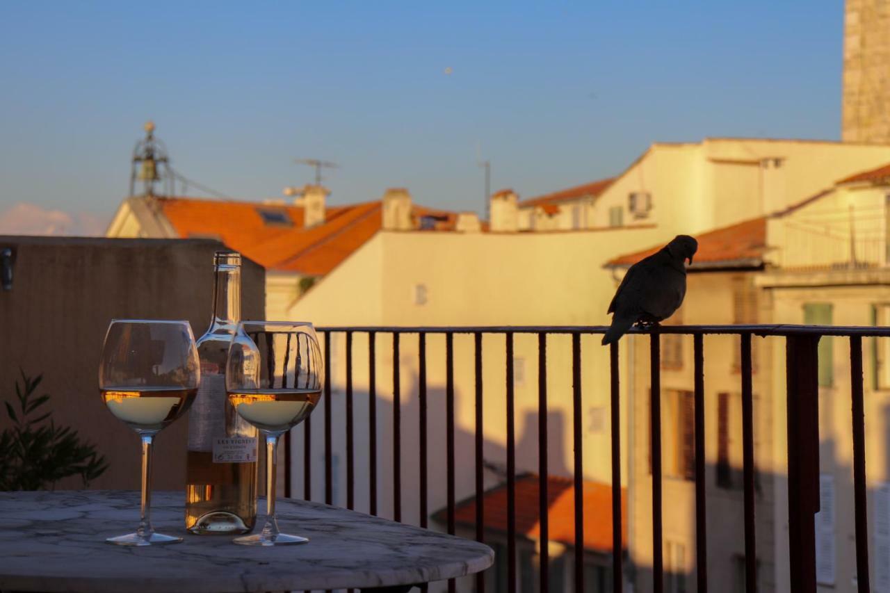 Clt - Unique Duplex & Terrace On The Provencal Market アンティーブ エクステリア 写真
